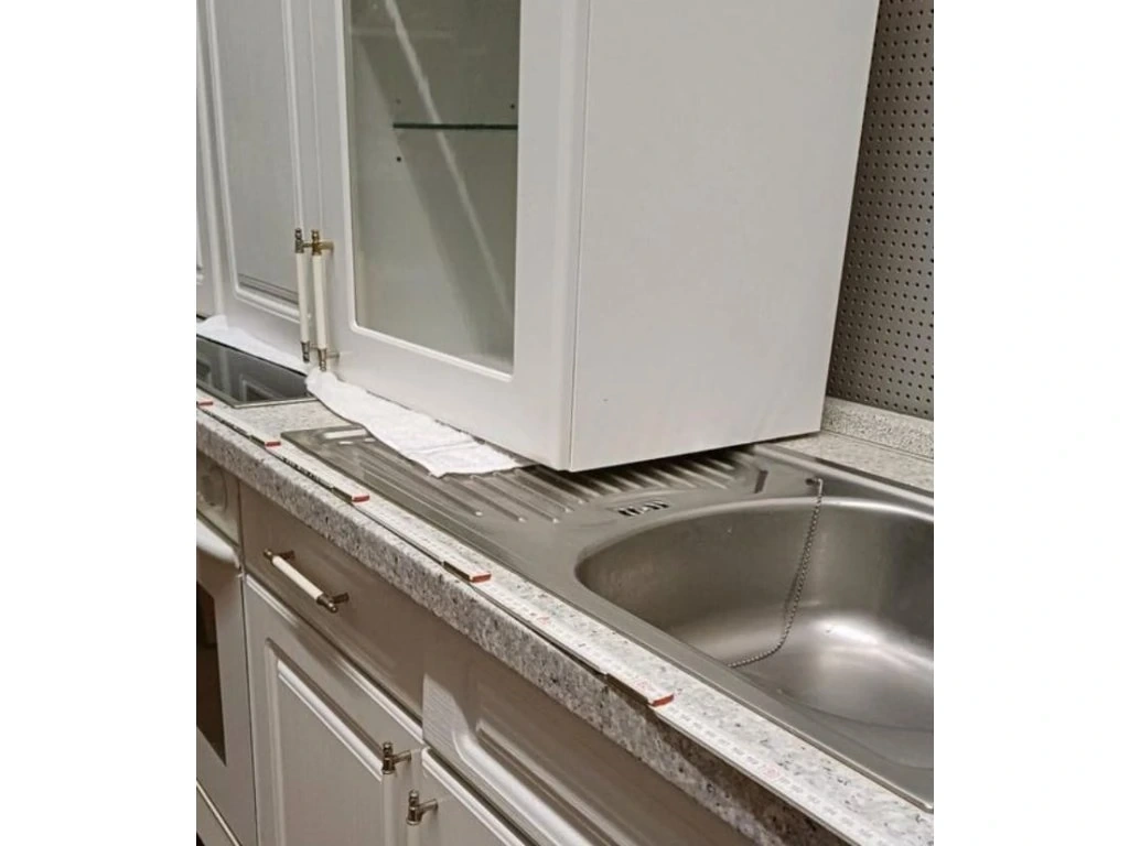 Venkovská kuchyňská linka s vestavěnými spotřebiči,5456 - 9