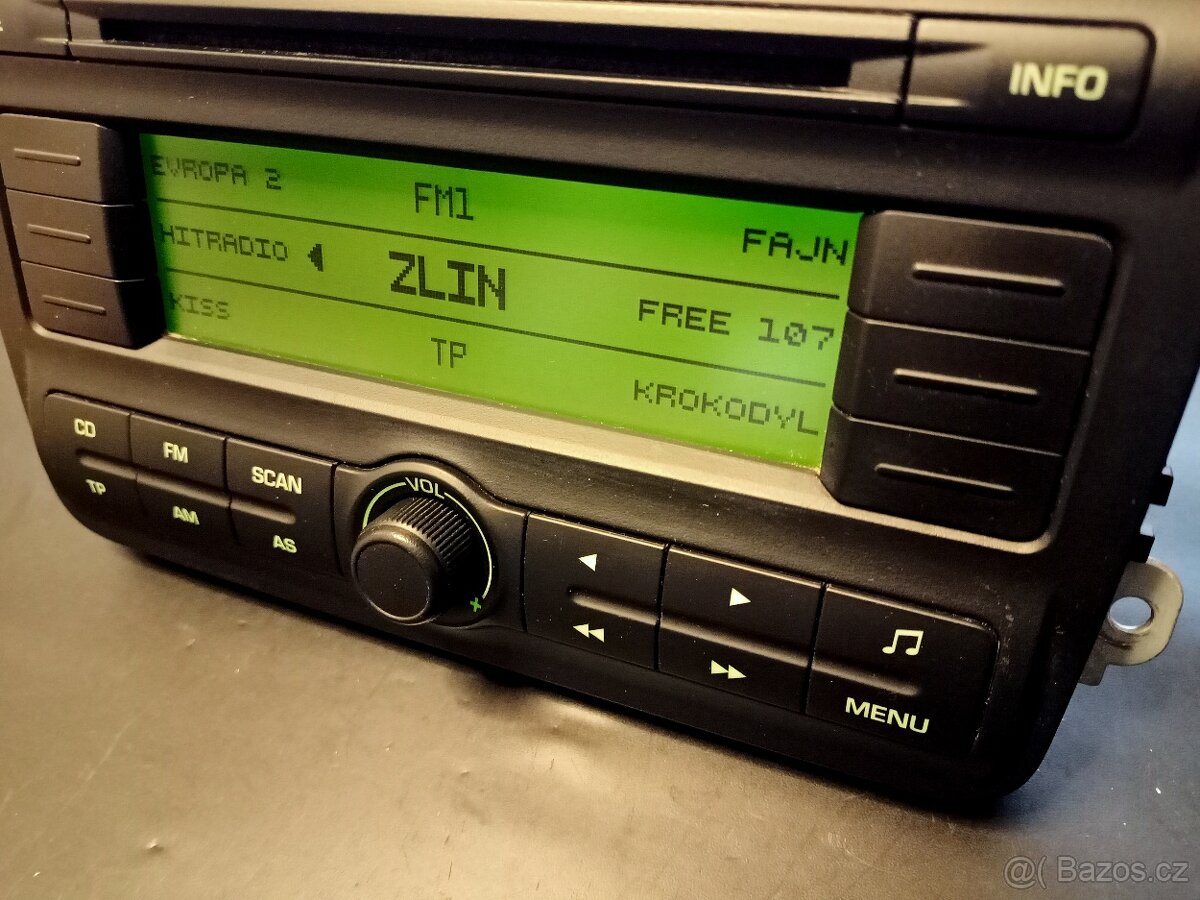 Autorádio škoda auto Dance MP3 fabia2 - 9