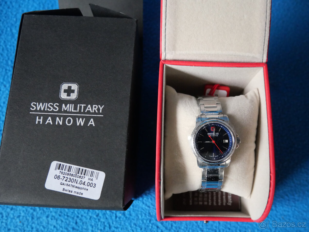 SWISS MILITARY HANOWA Recruit Lady II černá - nové, záruka - 9