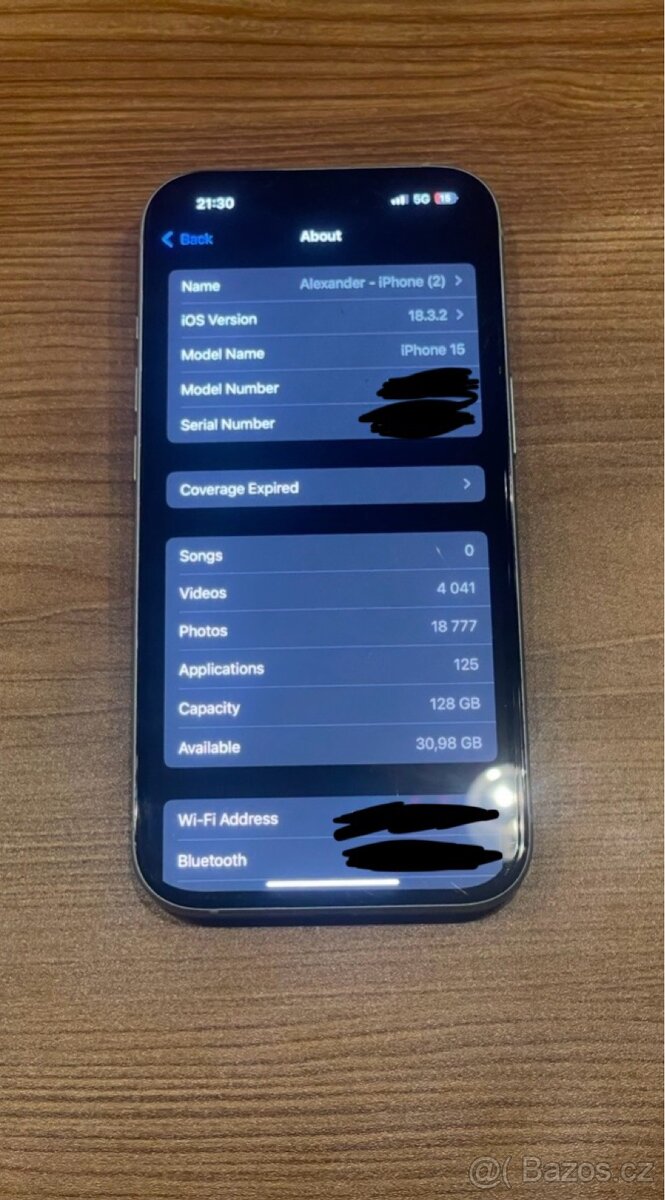 iPhone 15 128gb modrý - 9