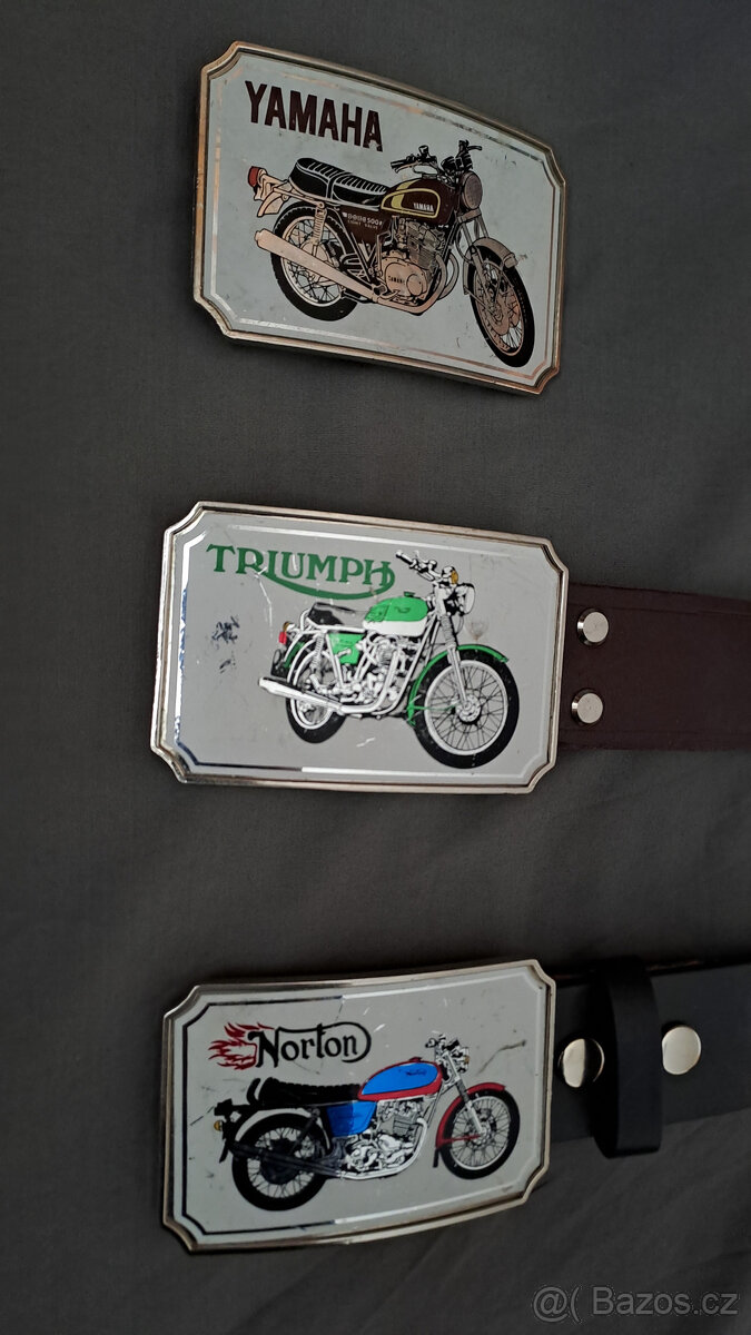 retro rukavice, opasek Yamaha XS, zapalovač Kawasaki Z 1000 - 9