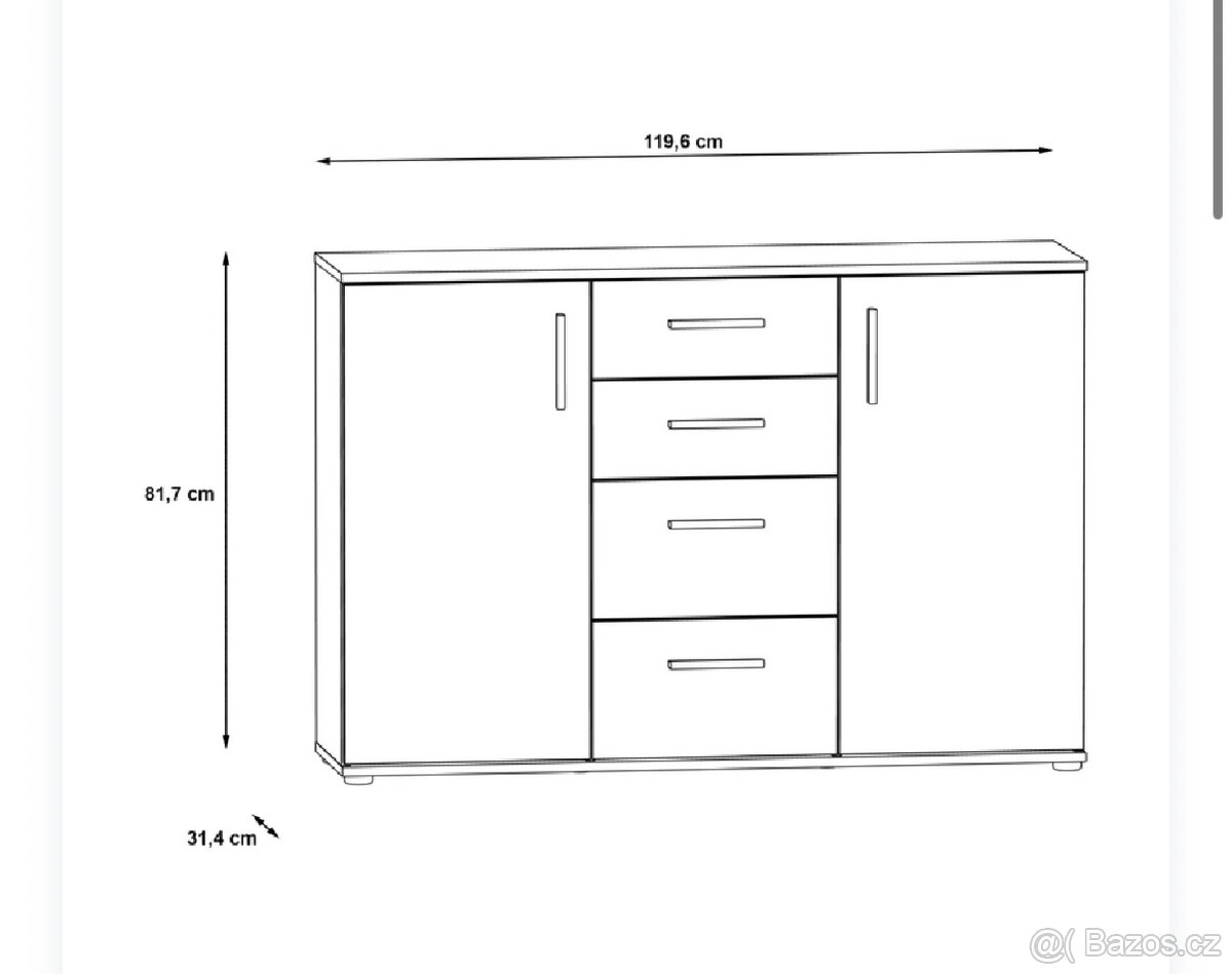 Nábytek, sestava, ložnice - 9