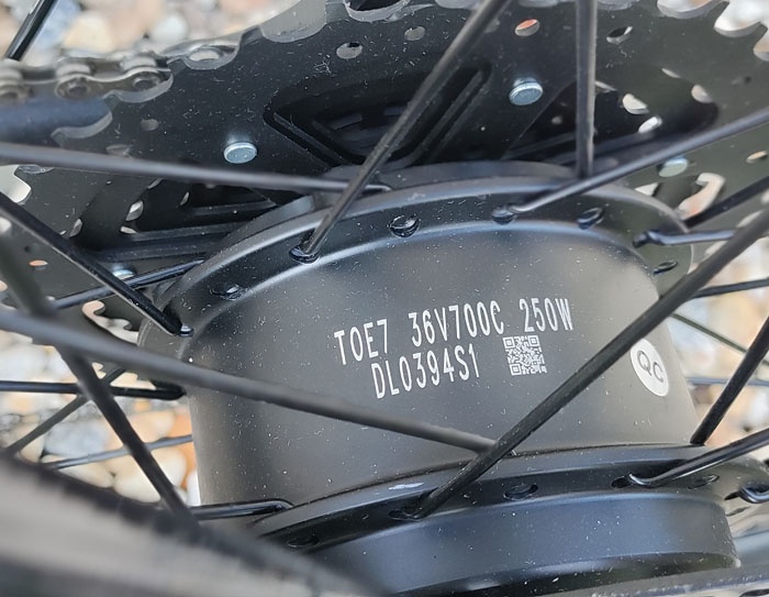 Městské elektrokolo 250W AKU 36V10Ah hydr brzdy nad 175cm - 9