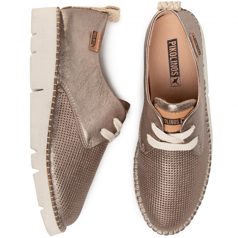 Stříbrné kožené boty PIKOLINOS vel. 40 - 9