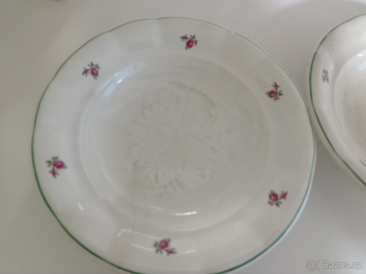 Retro miska a talíře - 9