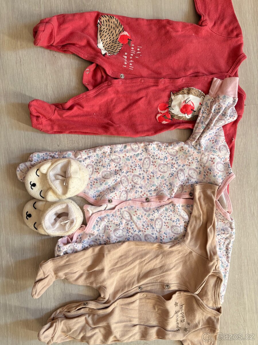 Oblečení holka 0-3 měsíce - 9