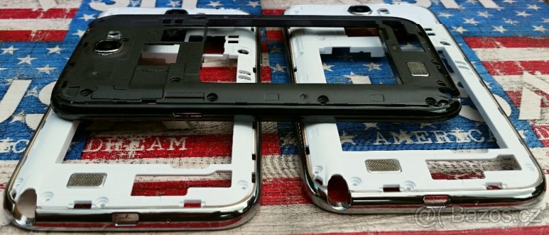 Samsung Note 2 N7100 Střední díl kryt - 9