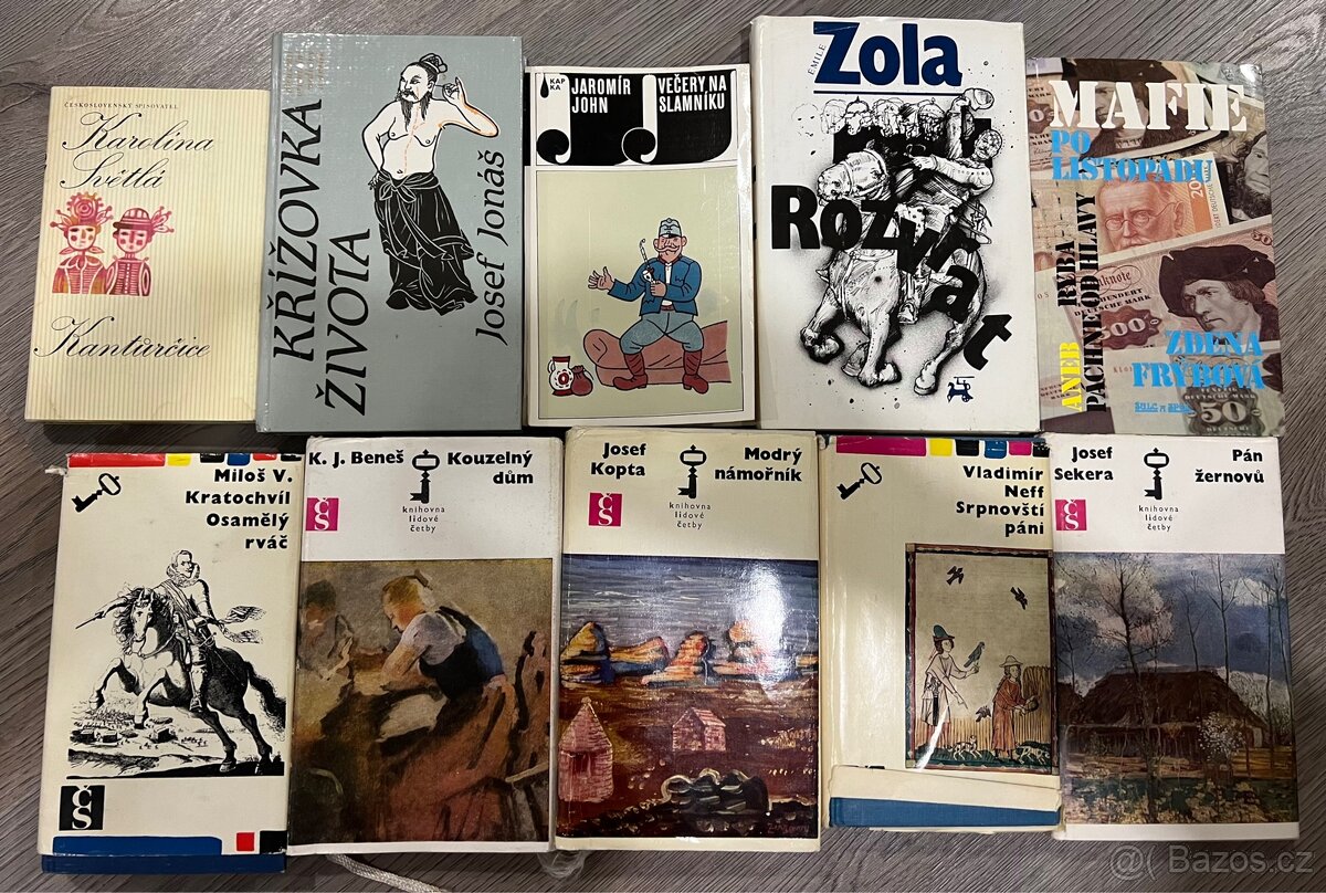 Knihy - různé žánry - 9