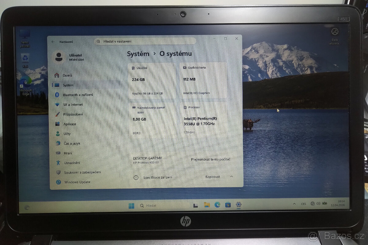 HP ProBook 450 G2 - 9