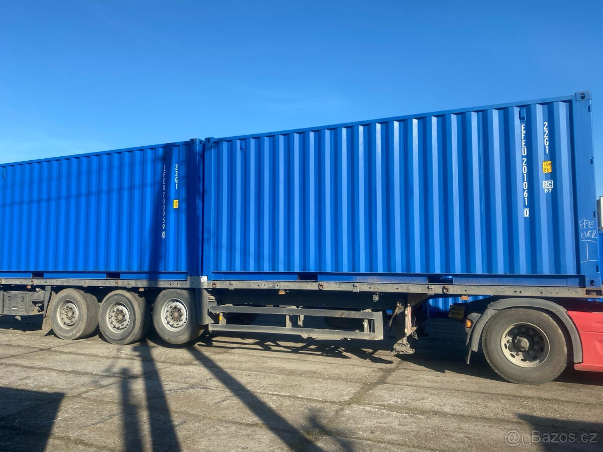 Nový lodní kontejner rv 2024 one way dv20" HC 40" - 9