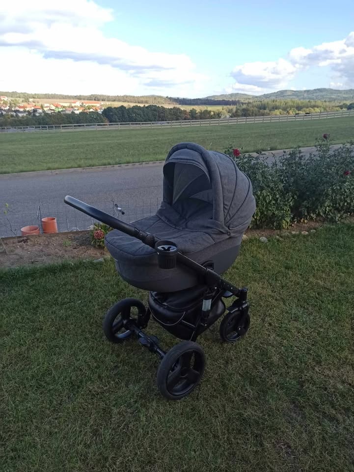 Kočárek Tudore Trapper grey stone 3 kombinace - 9