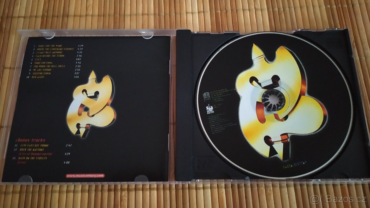 PRODAM 3XCD - SAXON -/VYDAVATEL AXE KILLER - 9