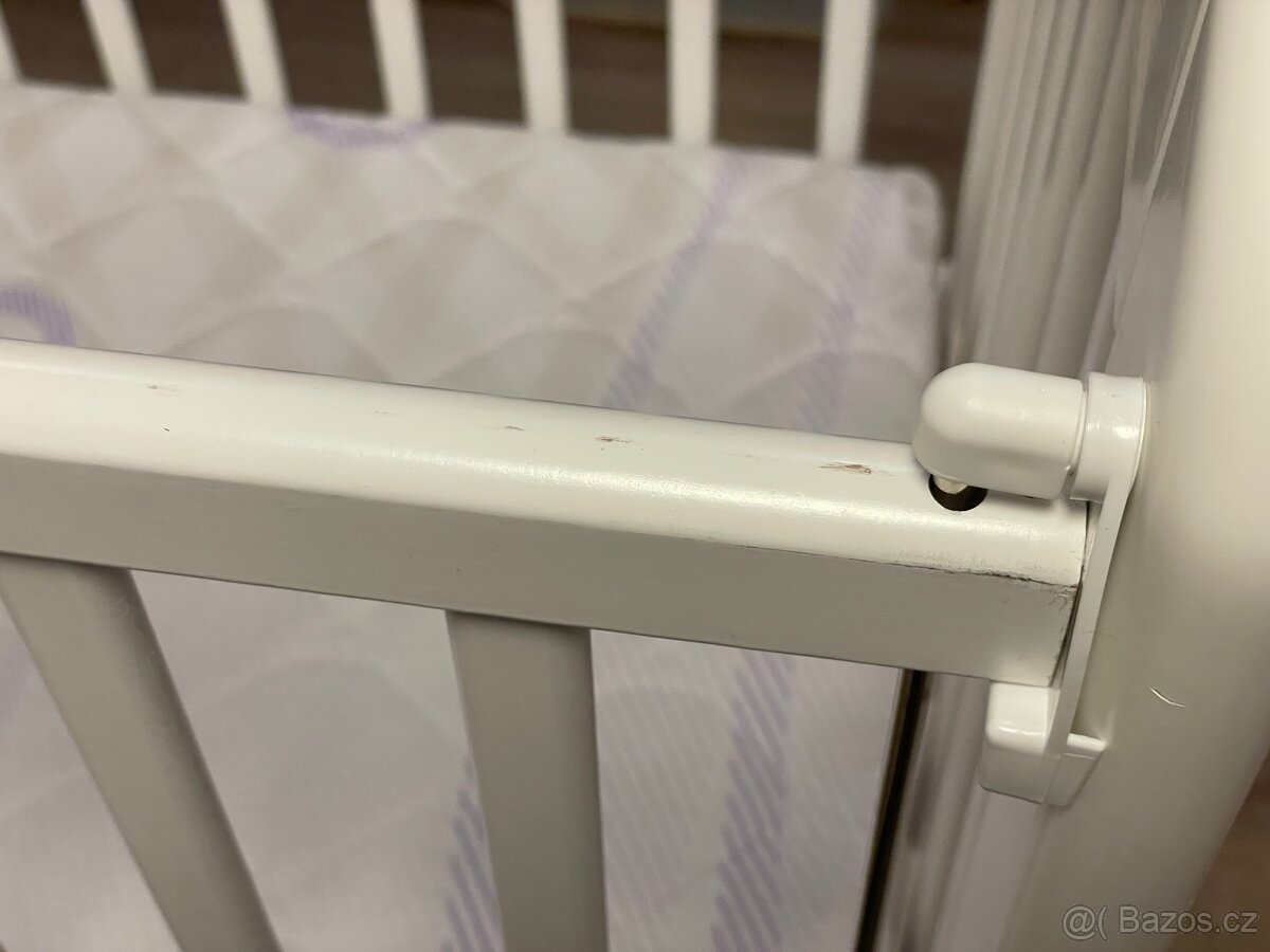 Dřevěná dětská postýlka Scarlett Atlanta - 9