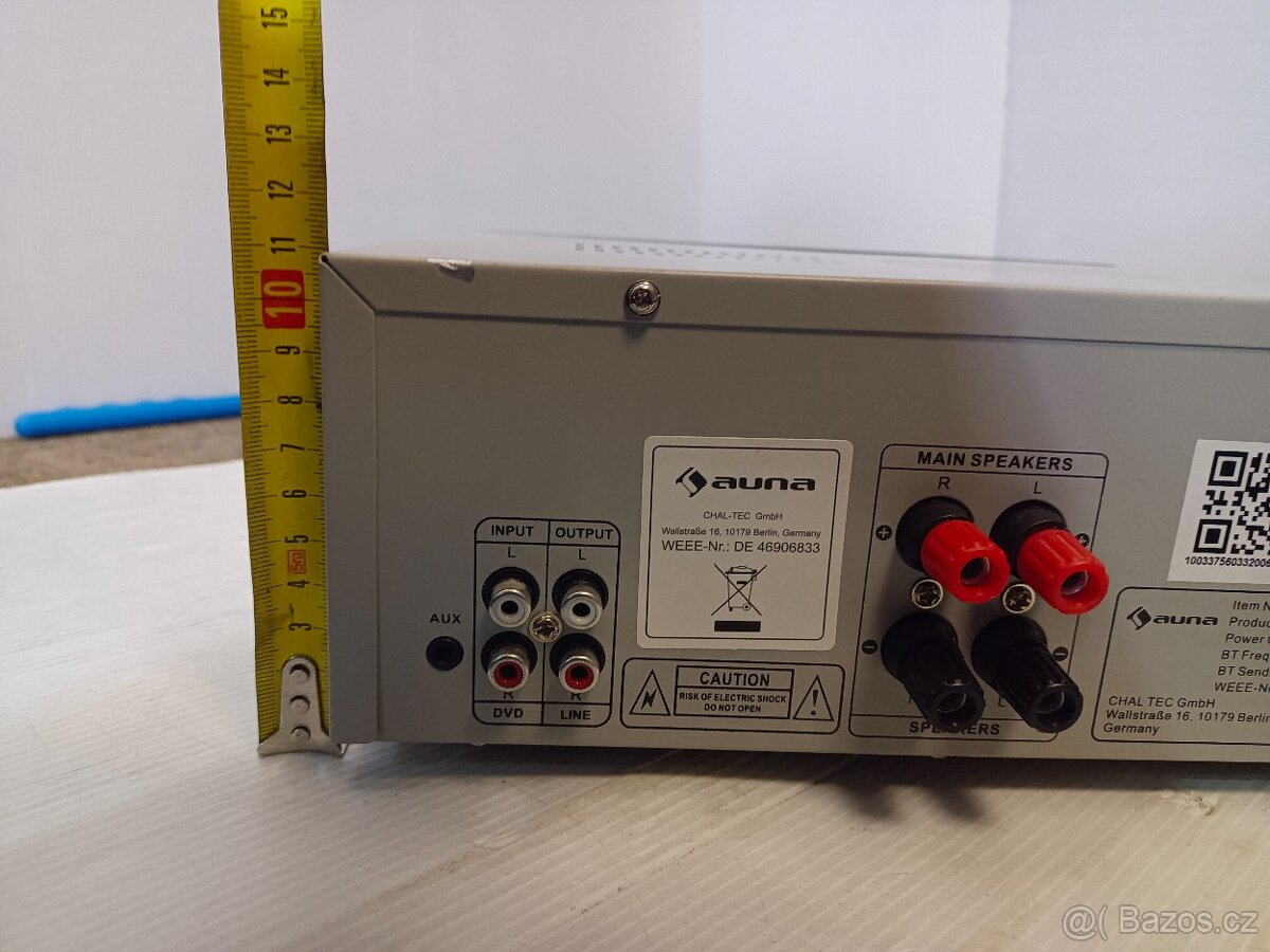 AUNA stereo zesilovač typ10033756, USB,SD,Bluetooth - 9