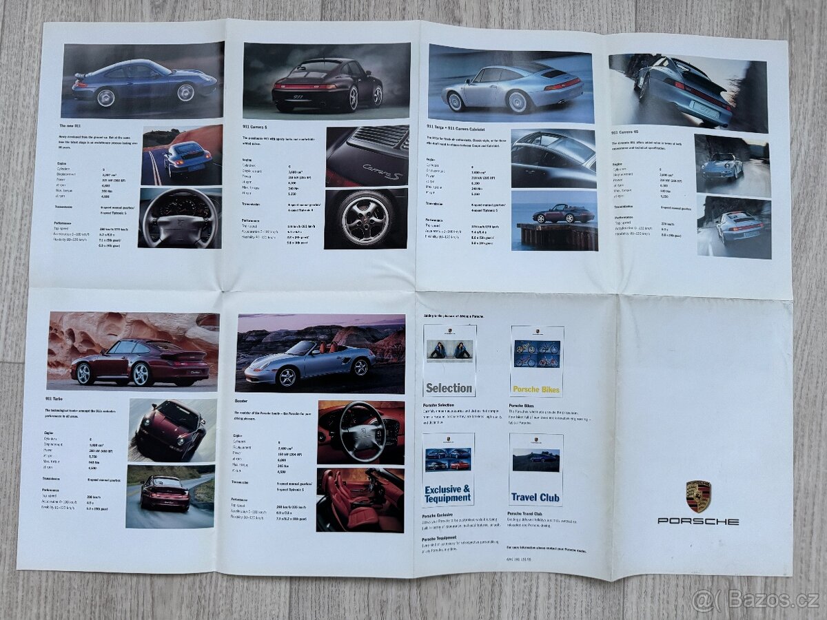 Porsche 911 prospekty, katalogy - 9