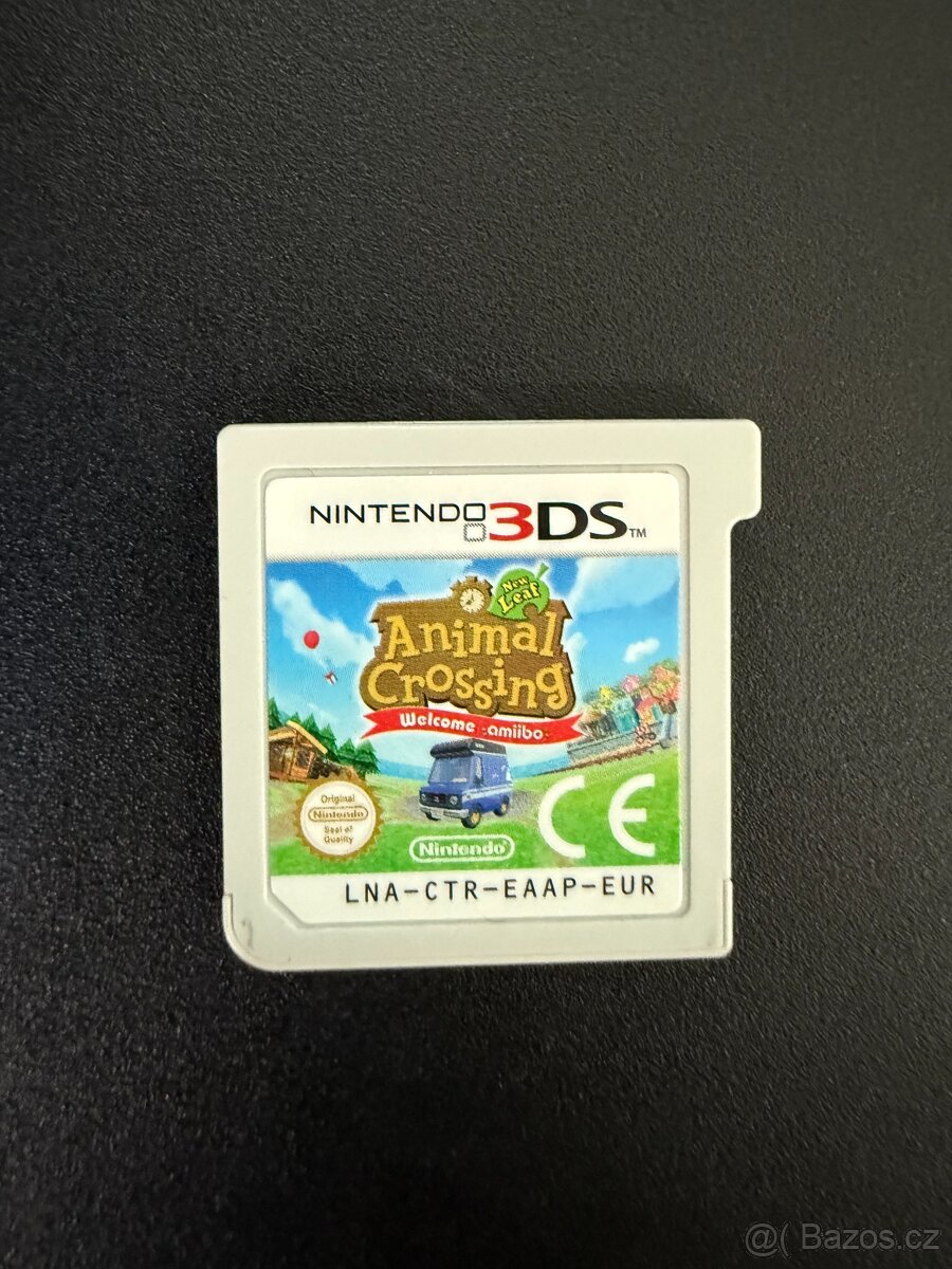 Nintendo 3DS Pink+ 5 her- pěkný stav - 9