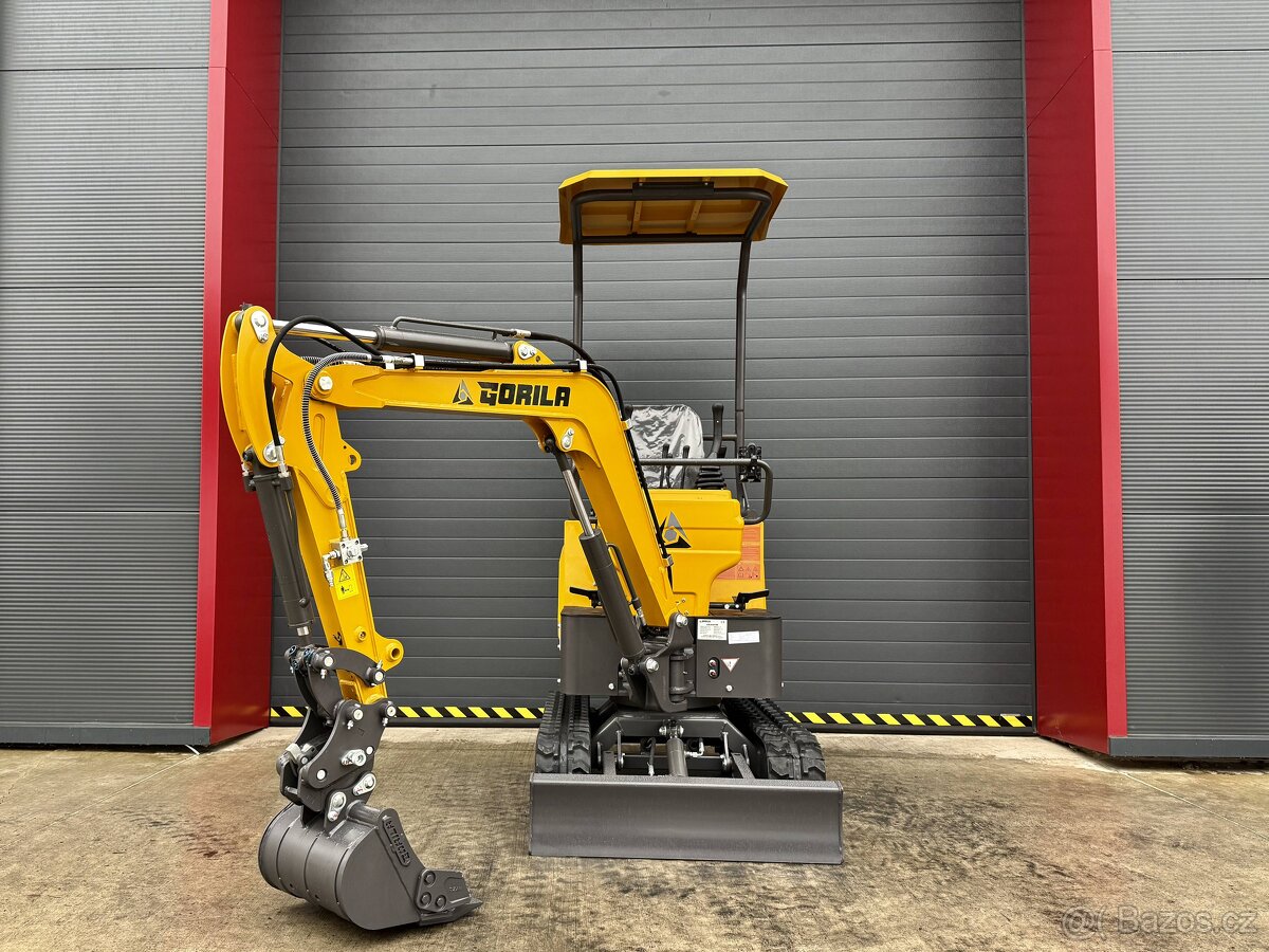 Pásový minibagr G10S I LITE 2026 - najeto 2mth AKCE lžice ZD - 9