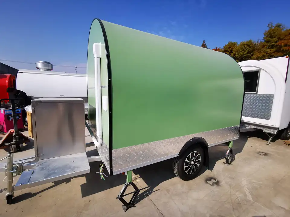 fast food trailer food truck - 9