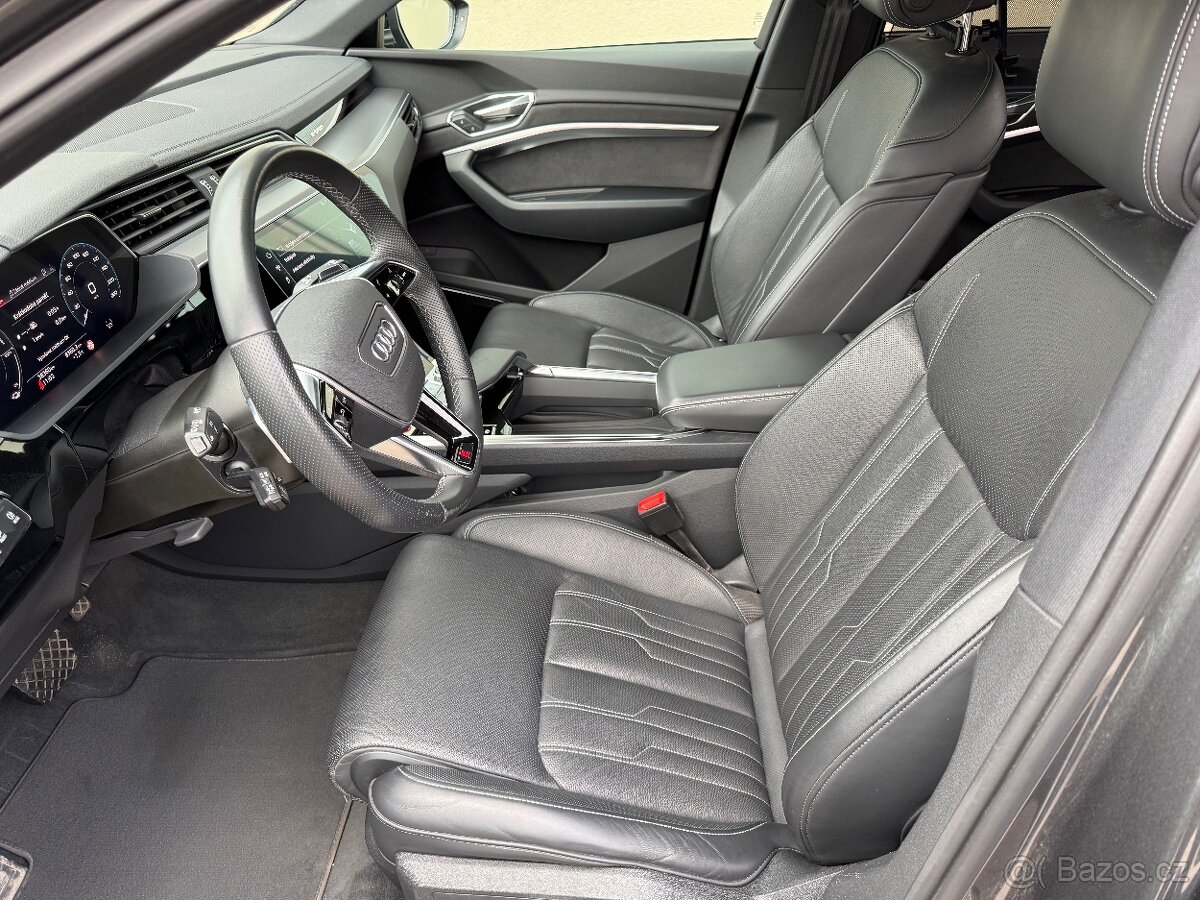 Audi E-Tron S, 370KW, 3/2022, ZARUKA, 38tkm, B&O, DPH - 9