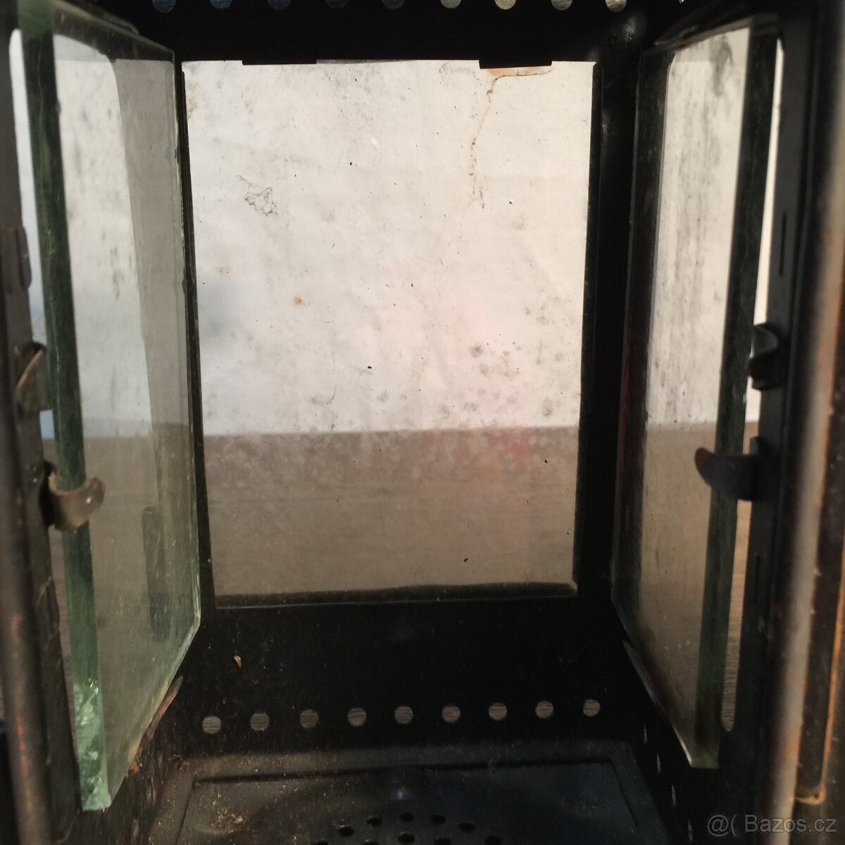 stará karbidová lampa - karbidka - 9