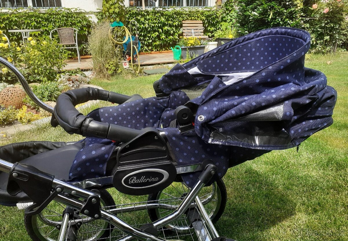 Retro kočárek 3v1 - 9