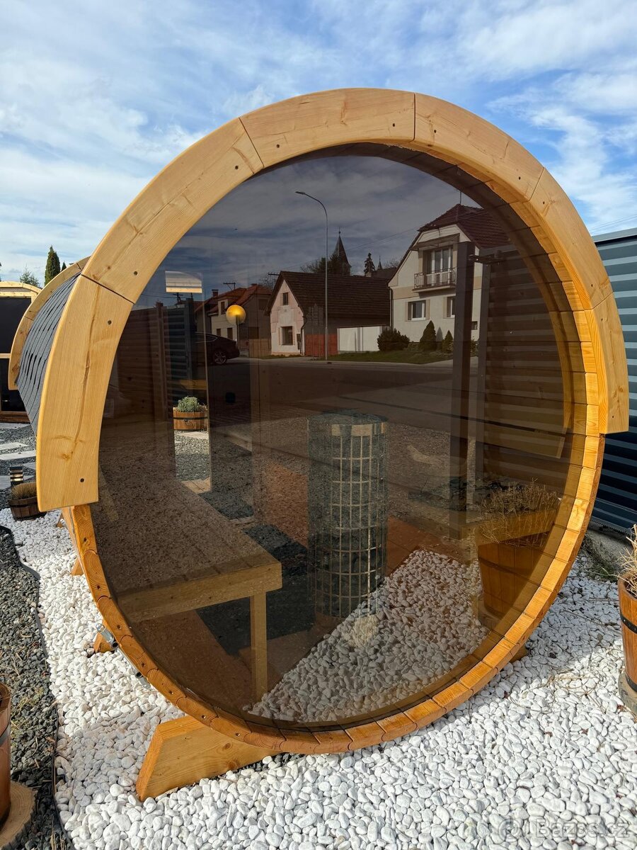 Finská sudová sauna - 9