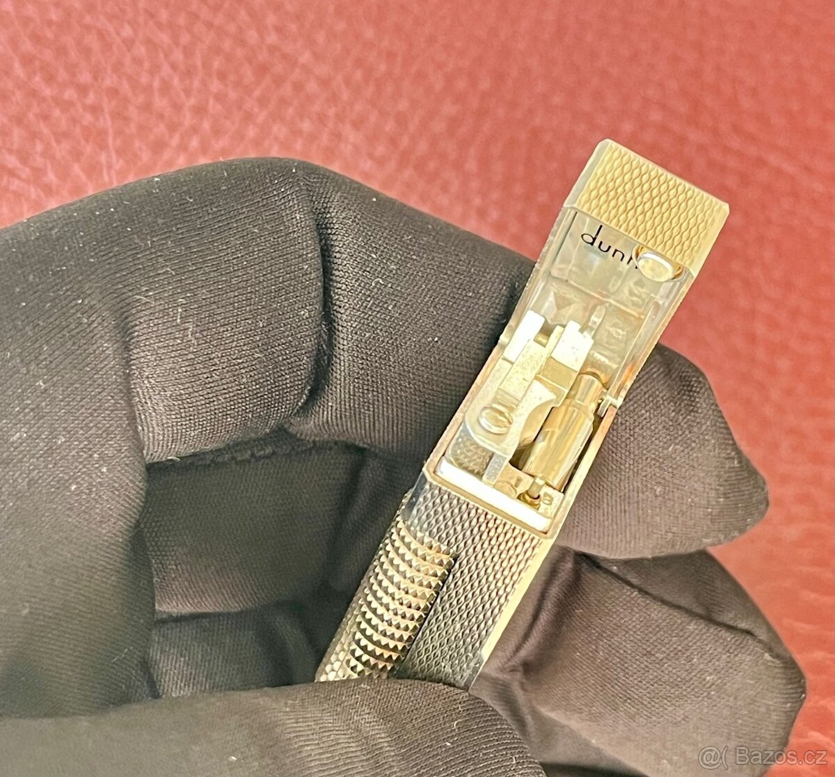 🔥 Dunhill Rollagas Zapalovač 80' léta, vzor Barley 🇨🇭 - 9