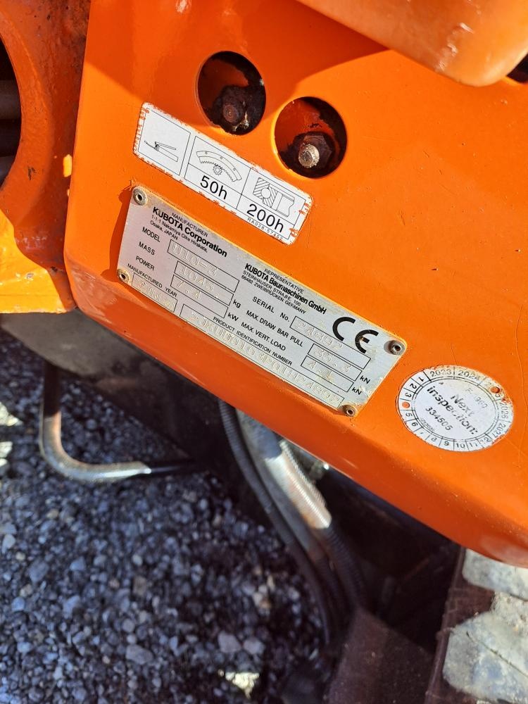 Minibagr Kubota U10-3, rv 2015 - 9