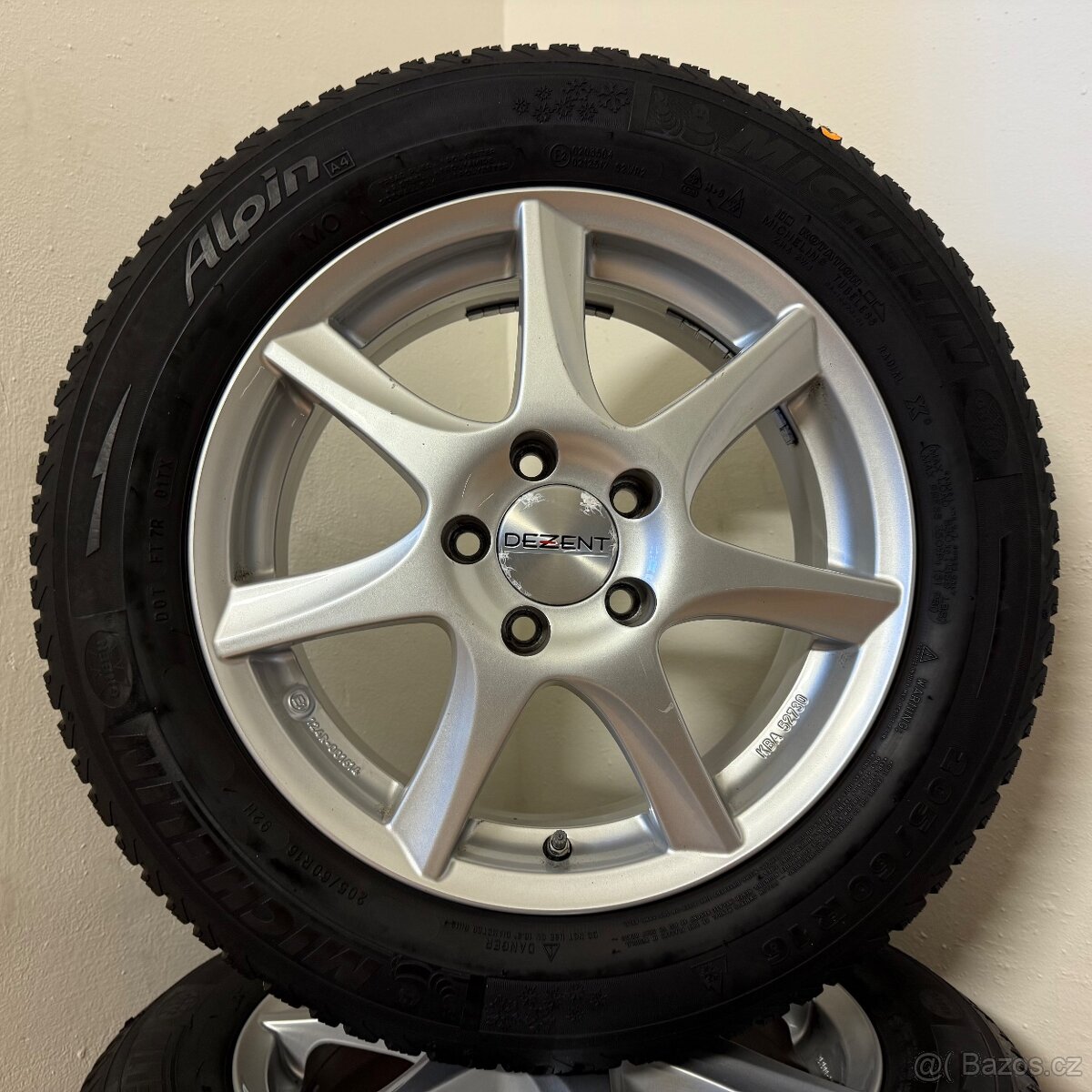 AUDI/VW TOURAN 5x112 R16 ET44+ZIMNÍ 205/60R16 6,5/6mm - 9