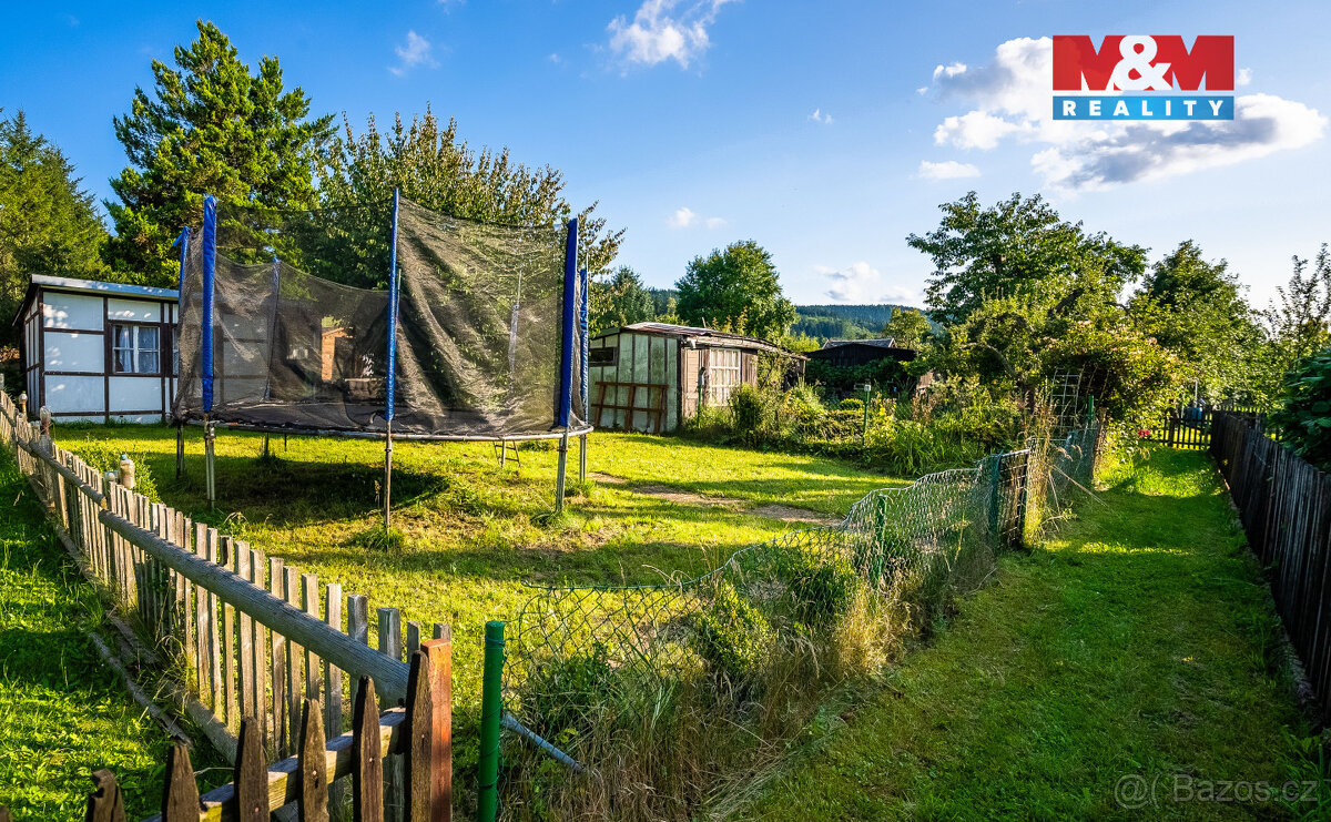 Prodej zahrady s chatkou, 203 m², Nové Město pod Smrkem - 9