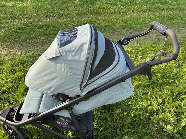 Kočárek Thule Urban Glide 3 s látkou v barvě Mid Blue. - 9