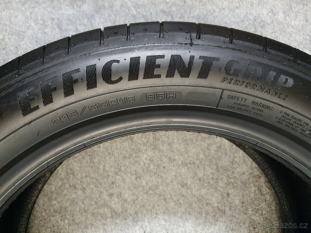 4x "NOVÉ" 215/55 R18 Letní pneu Goodyear Efficient Grip - 9