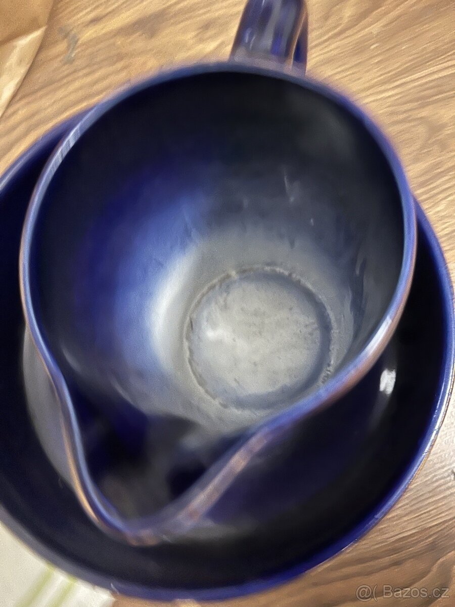 Stará Toaletní souprava, džbán , Lavor, Ditmar Urbach - 9