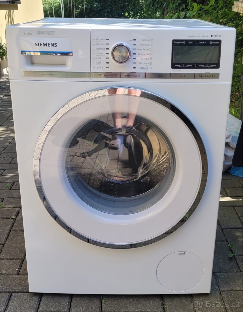 Pračka Siemens WM14VG43 iQ800, 9 kg, A, 1400 ot./min. - 9