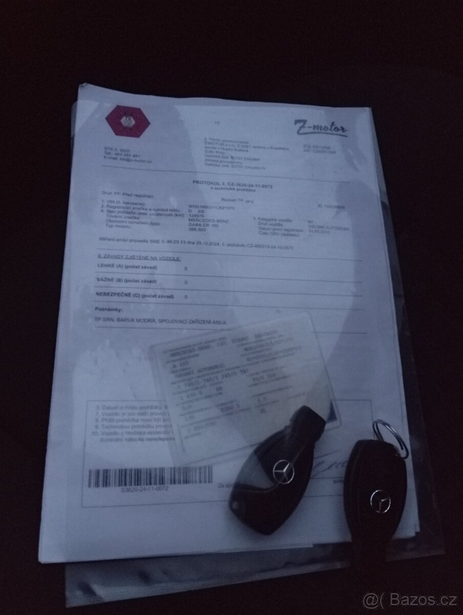 Mercedes Benz A 1,5 benzín , vyhřívaná sedadla - 9