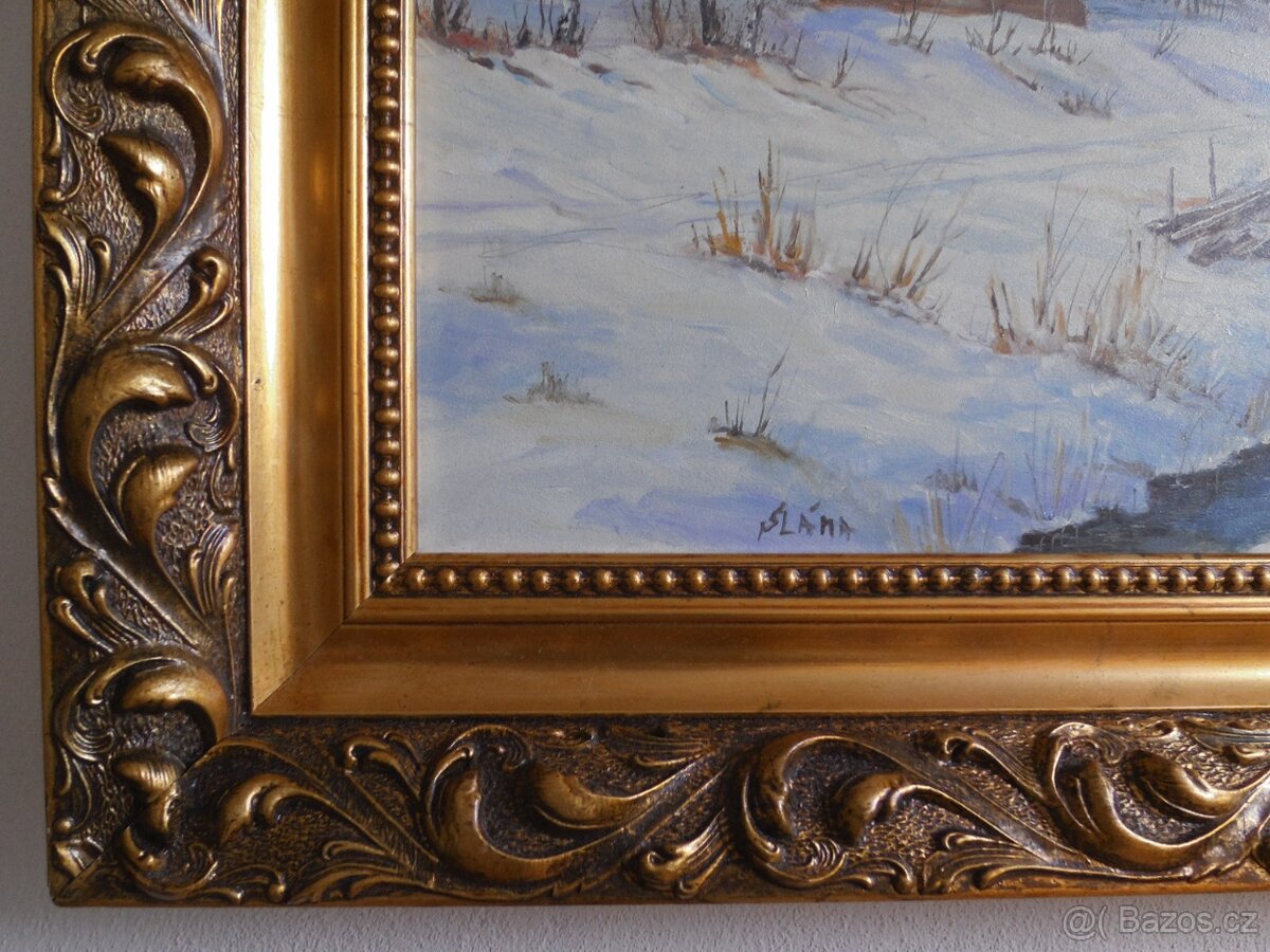 Obraz Svatý motiv, malba, signováno - 9