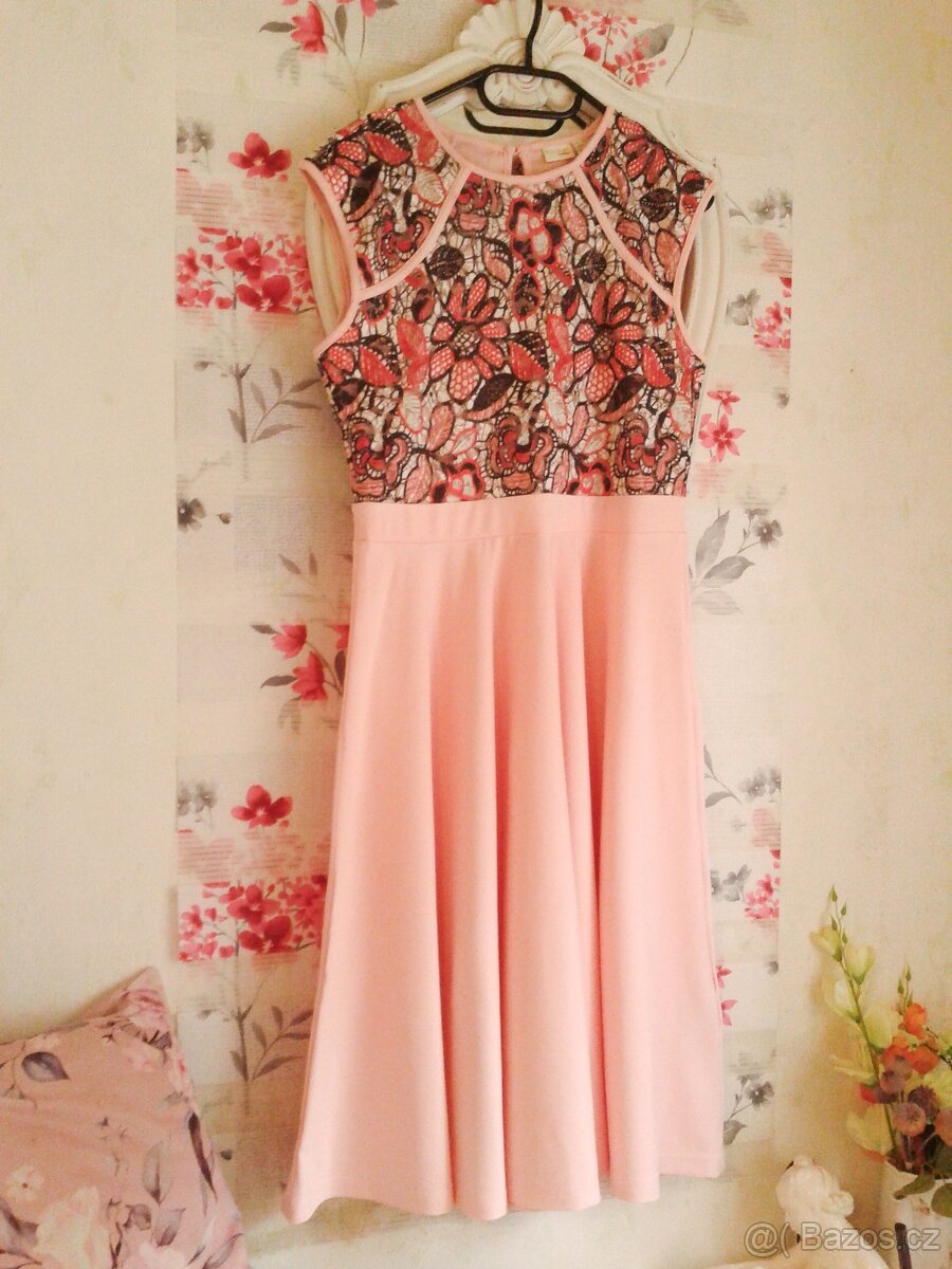 Nádherné společenské šaty 40/42 - 9