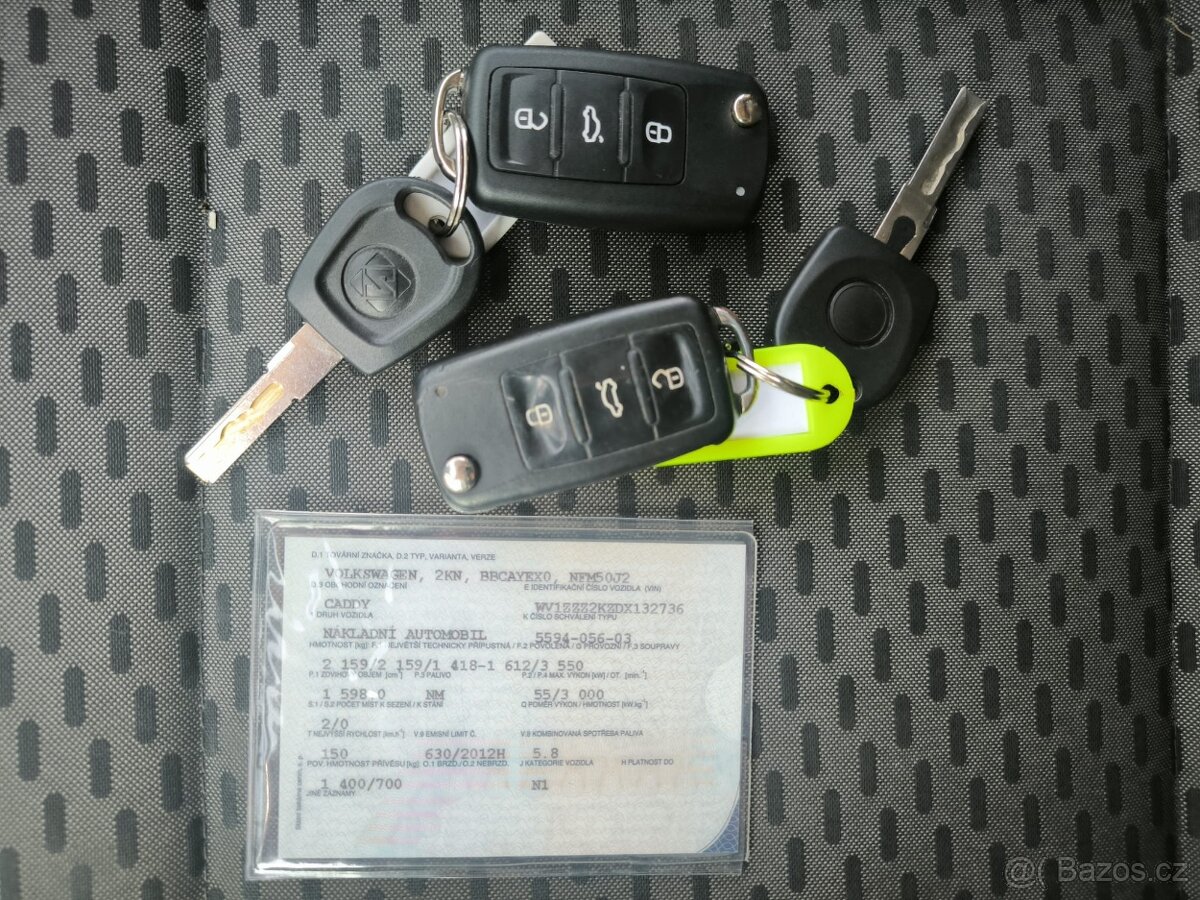 VW Caddy 1.6 Tdi, 55Kw pick-up - 9