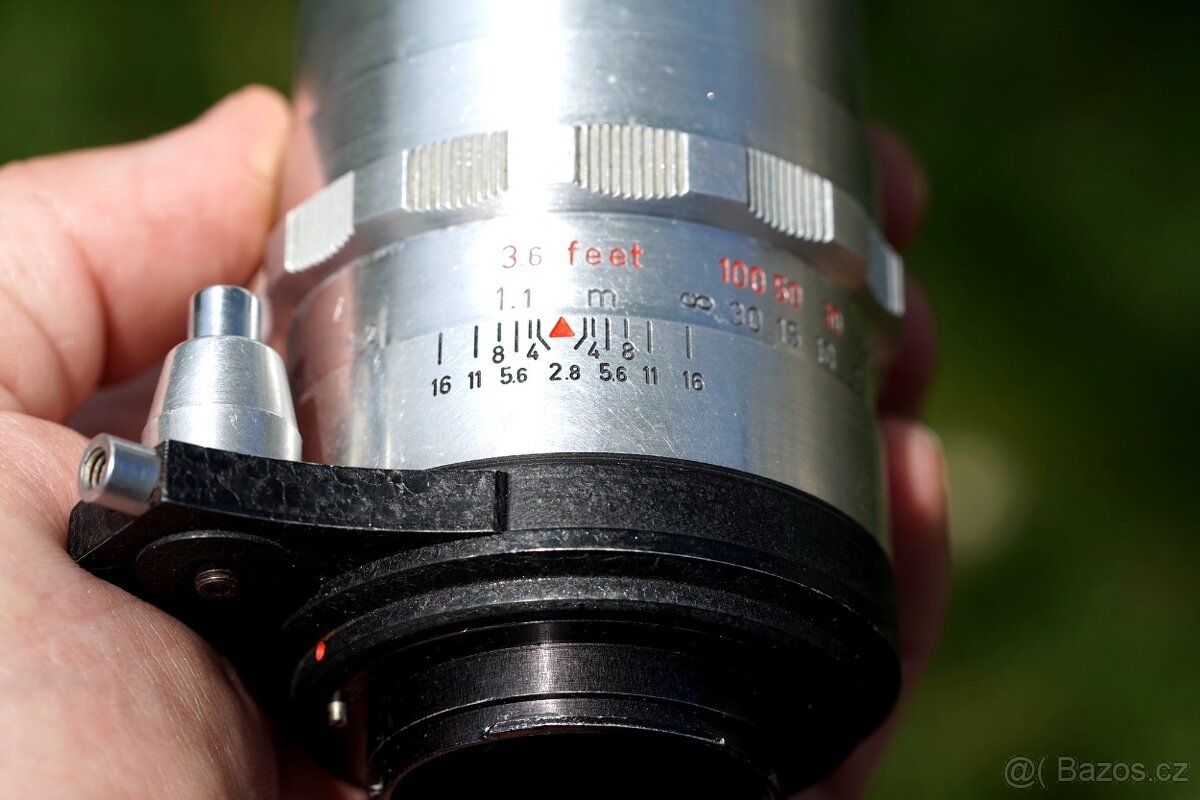 Meyer Optik Gorlitz Trioplan 100mm f2,8 red V EXA - 9