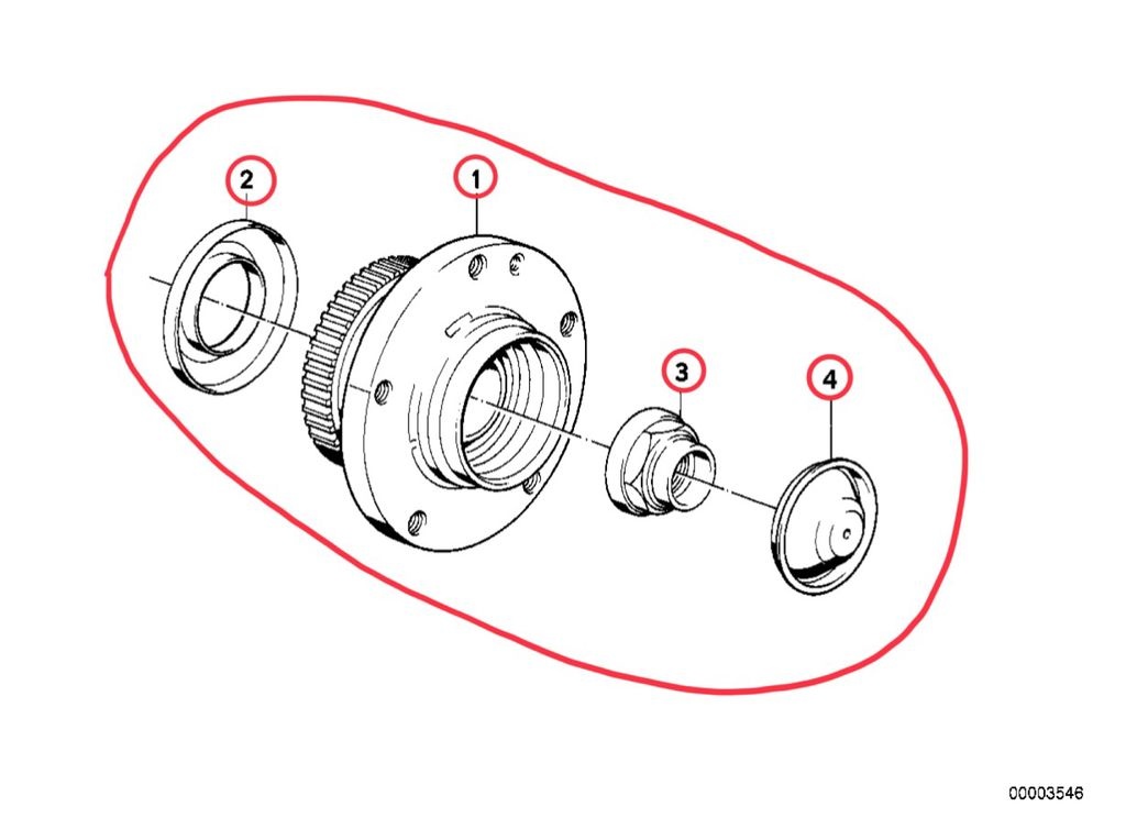 ‼️Pravá těhlice (svislý čep) - BMW e46, e85 - 9