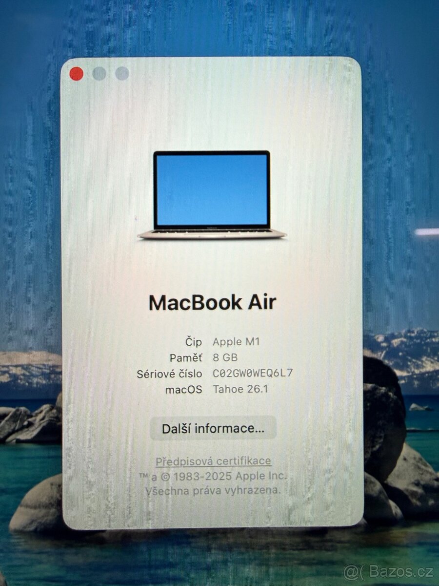 MacBook Air M1 256GB Silver - 9