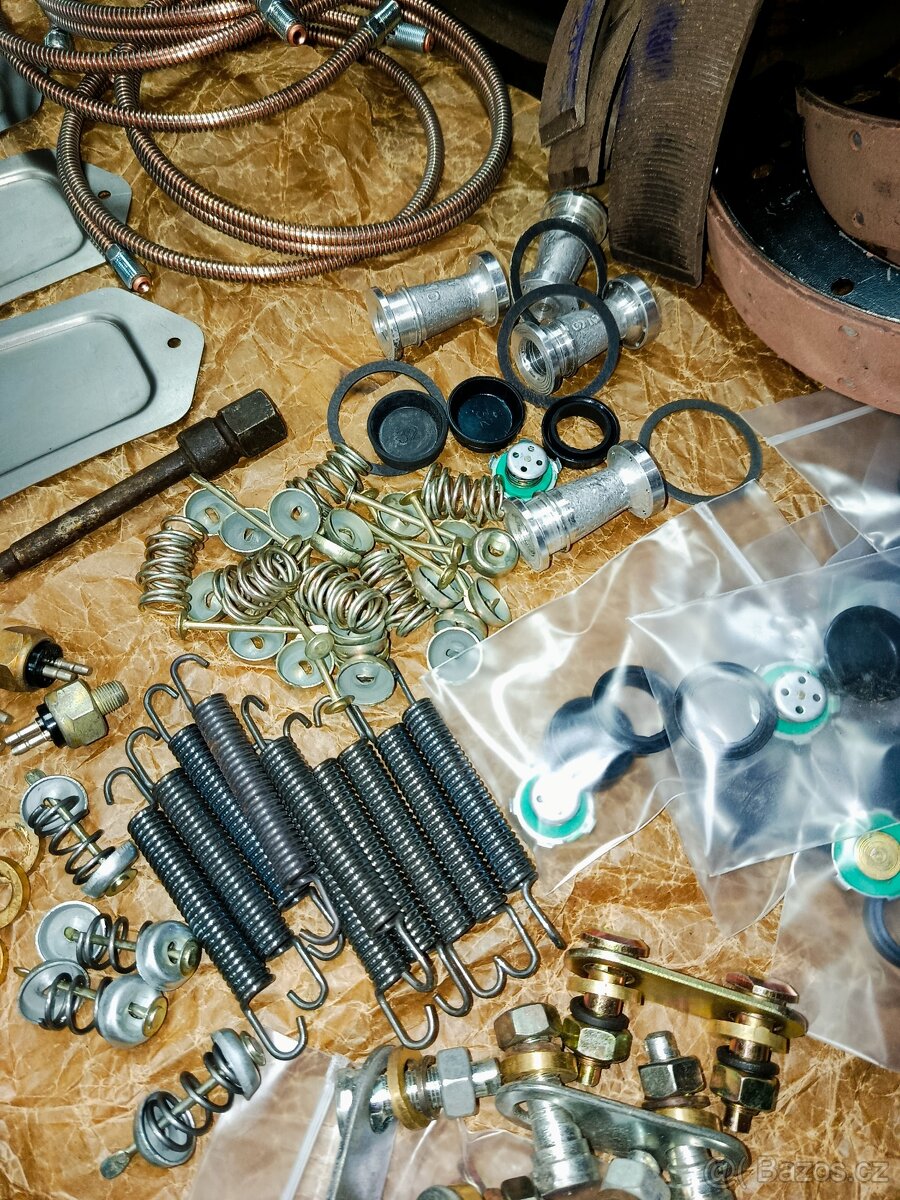 Gaz 69, Uaz, ARO M461 - brzdový systém - 9