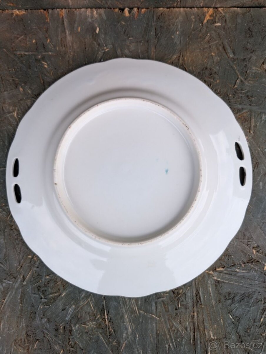 Starožitný porcelán. servírovací talíř, Kauffhaus. - 9