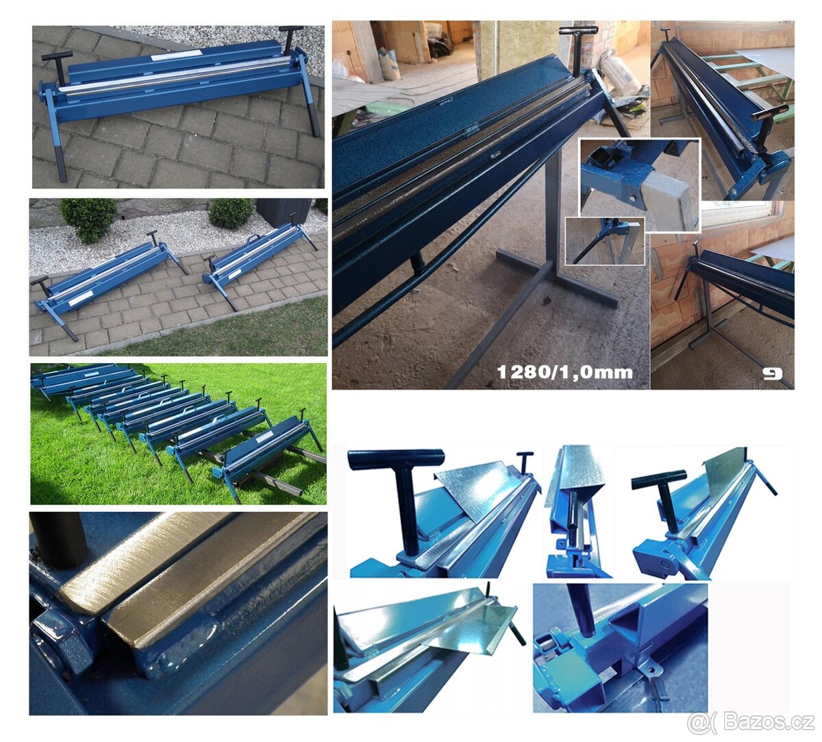 Ohýbačka plechu - 750mm/1,5mm - 9