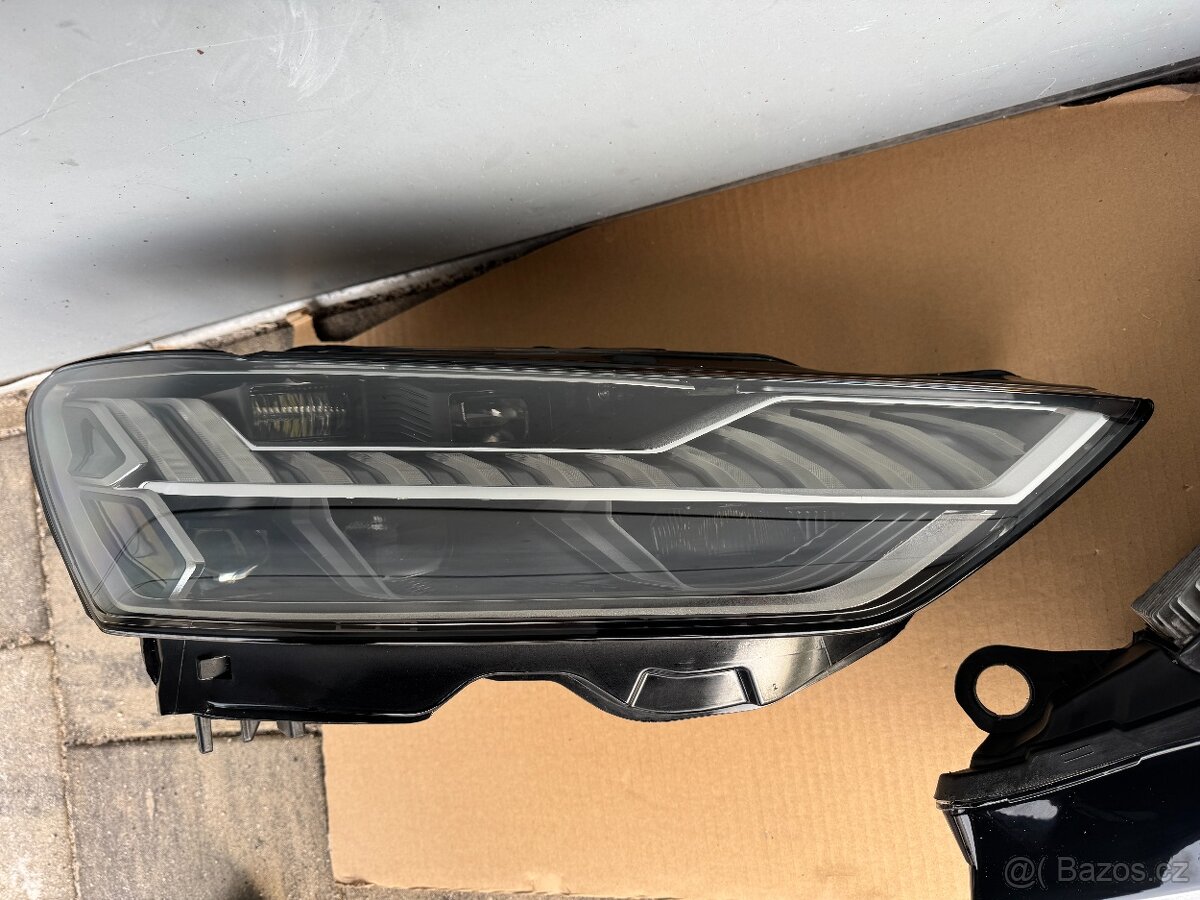 levý a pravý full led matrix světlomet Audi A7 4K8 - 9