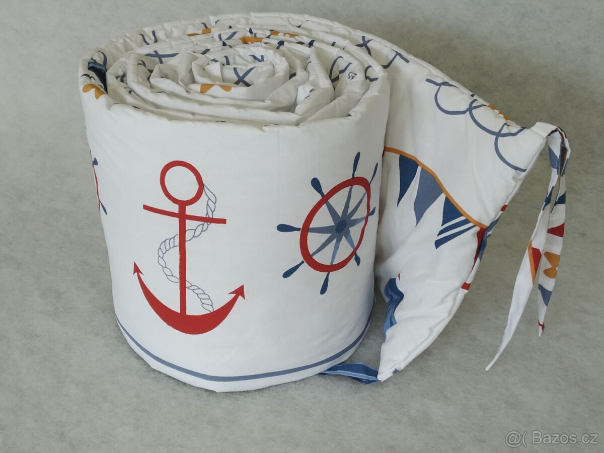 Nový mantinel do postýlky mix vzorů - 9