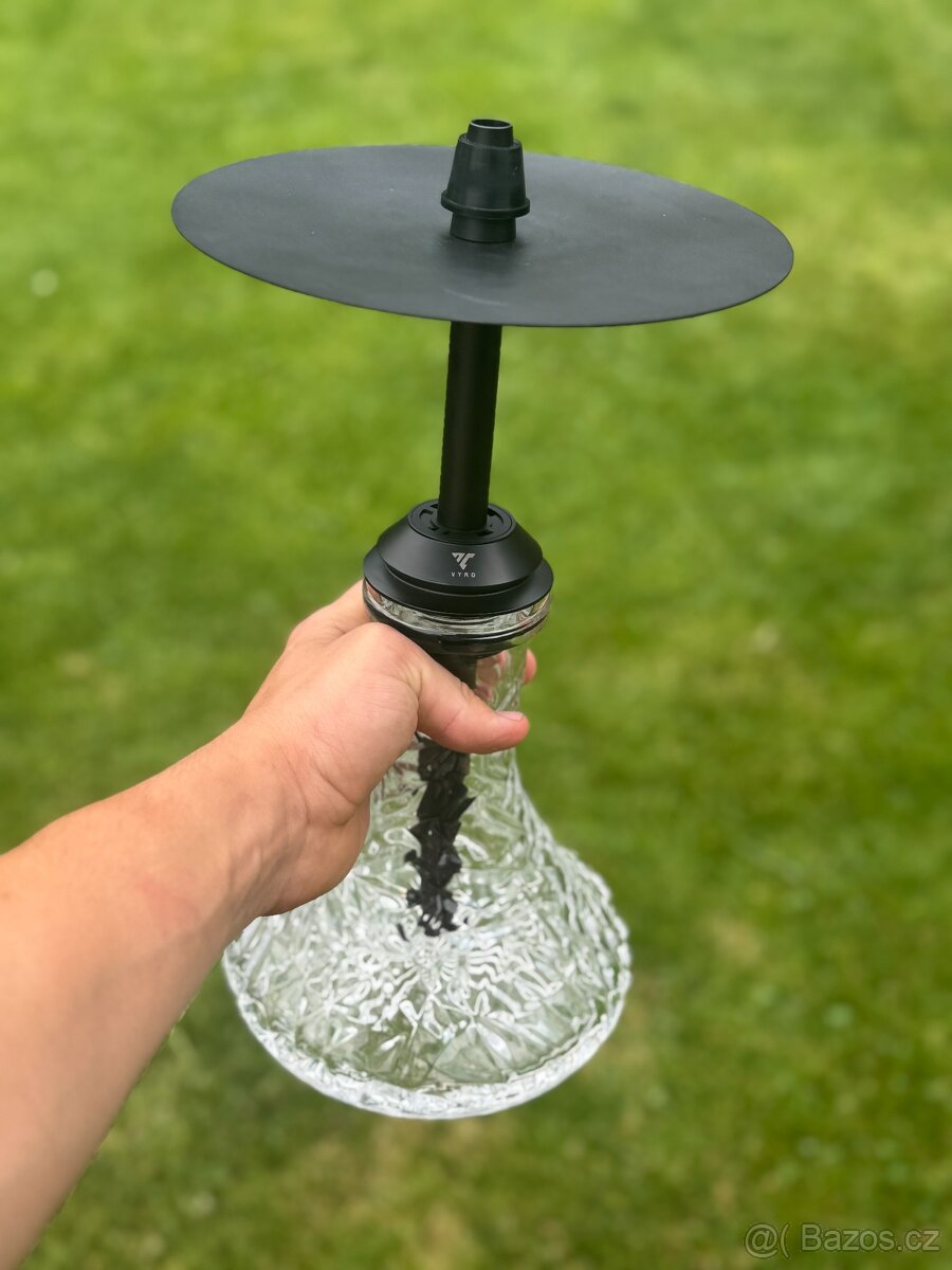 Prodám vodní dýmku Vyro Versa Black s kompletním příslušenst - 9