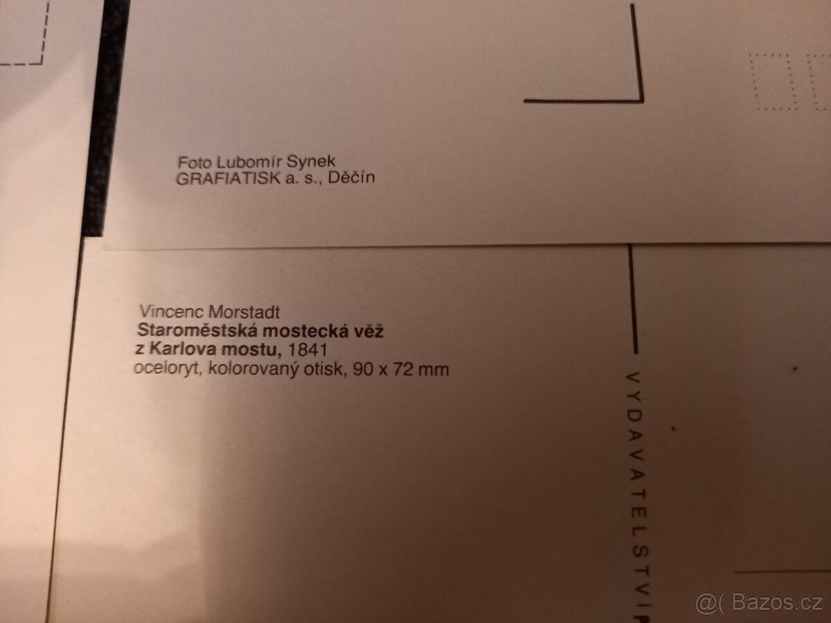 Pohlednice - Praha (cena set). - 9