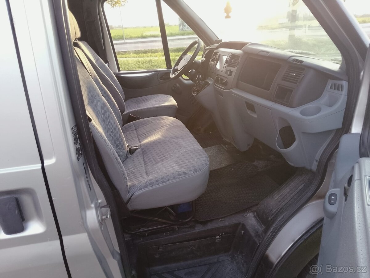 FORD TRANSIT 2,4TDCi103kw,rv2010,ČR,L3H2,JEDE PĚKNĚ,TZ - 9