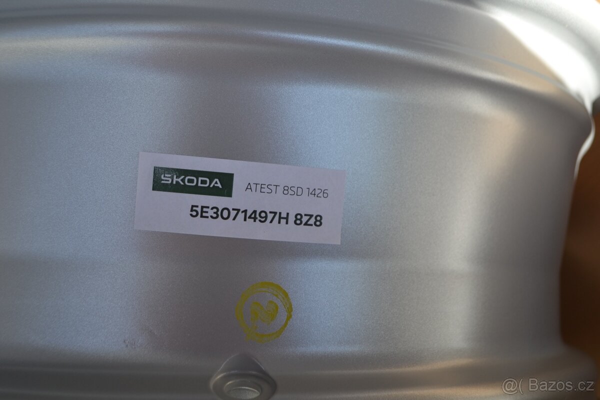 Škoda Octavia IV(RS)- 17 NOVÉ orig.alu disky 6.5Jx17,5x112 - 9